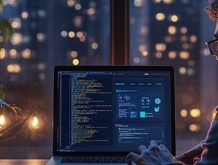 dotdoc__An_e-commerce_developer_working_on_a_laptop_in_a_high_d92a9afd-ab51-4e43-8e36-44e646039f3d_2 2